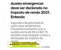 Contribuinte pode ter que devolver Auxilio emergencial no...  Contador