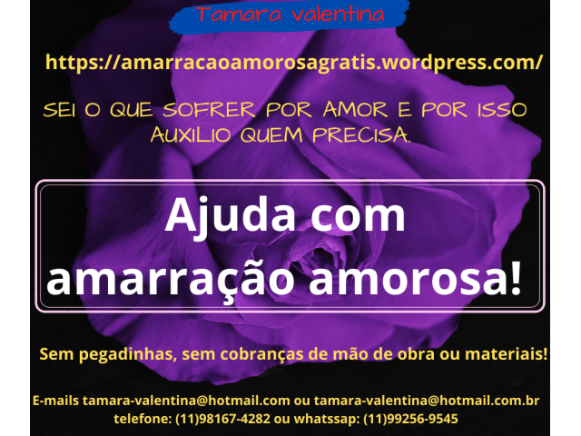 Amarração amorosa definitiva grátis - Mãe de santo gratuita - trabalho amoroso