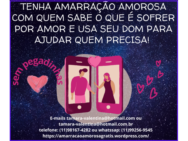 Amarração amorosa definitiva grátis - Mãe de santo gratuita - trabalho amoroso