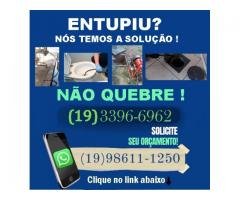 Desentupidora no Jardim do Vovô em Campinas (19) 3396-6962Visita Grátis