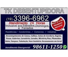 Desentupidora no Bairro Ponte Preta em Campinas (19) 98611-1250 Visita Grátis