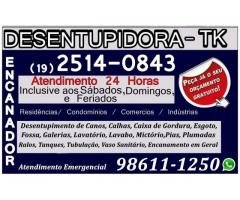 Desentupidora no Jardim Nova Europa em Campinas (19) 98611-1250 Orçamento Grátis