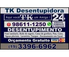 Desentupidora no Jardim Roseira em Campinas (19) 98611-1250 Orçamento Grátis