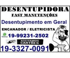 Desentupidora 33270091 no Vila Proost de Souza em Campinas
