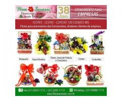 Floricultura on line Igarapé MG, entrega buquês, rosas, cestas café da manhã, coroa de flores
