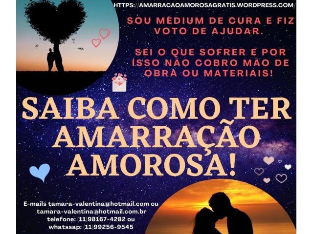 Amarração amorosa gratuita pelo whatssap - Magia branca grátis