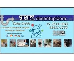 Desentupidora no Jardim das Bandeiras em Campinas (19) 98611-1250