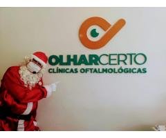 Papai Noel para eventos e  promoções