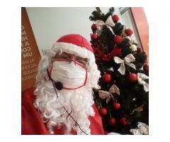 Papai Noel para eventos e  promoções
