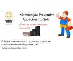 Manutenção Preventiva aquecimento solar