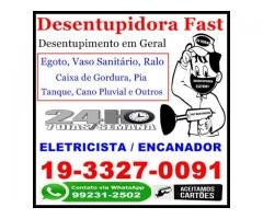 Desentupidora 992312502 em Bonfim em Campinas