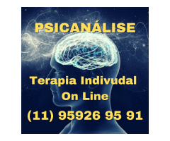 PSICANÁLISE ONLINE TERAPIA ONLINE