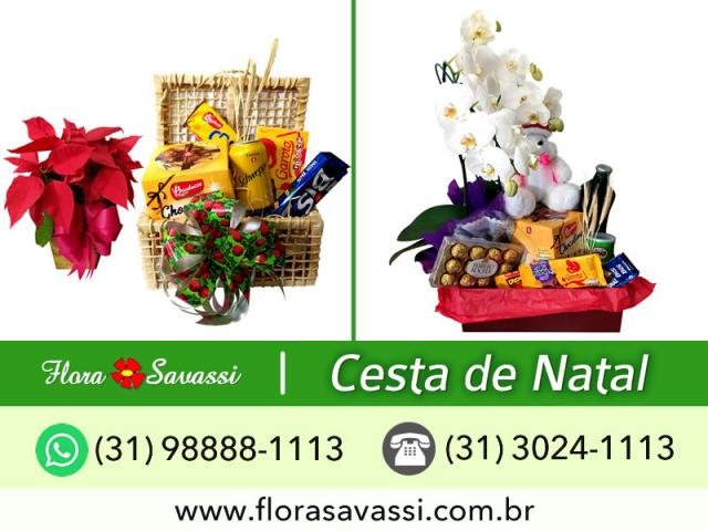 Brumadinho MG entrega Cesta de Natal e Cesta Natalina em Brumadinho, flores e cestas