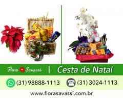 Ibirité MG entrega Cesta de Natal e Cesta Natalina em Ibirité, flores e cestas