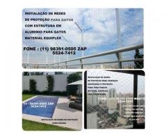 Redes de Proteção no Jardim Europa,  Rua Tcumã, (11) 5524-7412