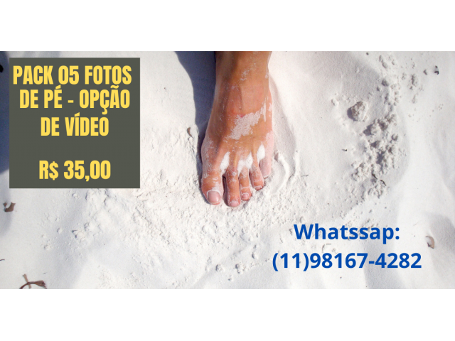 Pack de fotos Pés Delicados Femininos em Suzano