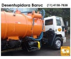 (11) 4158-7838 - Baruc Desentupidora e Limpa Fossa 24h em Cotia e Região