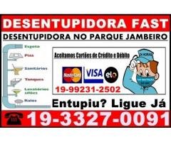 Desentupidora 19-992312502 no Parque Jambeiro em Campinas, Desentupimento de Cano