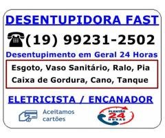 Desentupidora 992312502 no Jardim Campos Eliseos em Campinas, Desentupimento em Geral