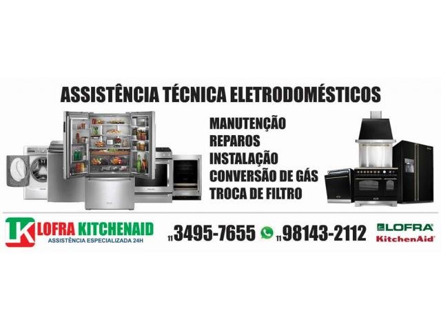 Assisténcia em Freezer LofraKitchenaid - Butantã