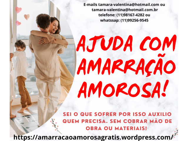 Amarração amorosa definitiva grátis - Mãe de santo gratuita - trabalho amoroso