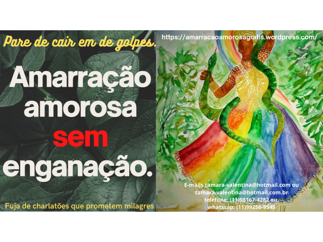 Amarração amorosa honesta grátis - não cobro mão de obra e nem materiais