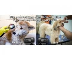Site para Pet Shop com Câmera Online, Aplicativo e Vendas Online