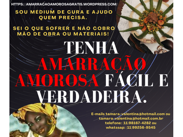 Amarração coletiva verdadeira e grátis - Chega de golpes! Ajudo quem precisa de graça.