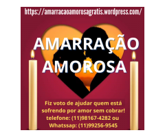 Amarração amorosa definitiva grátis - Mãe de santo gratuita - trabalho amoroso