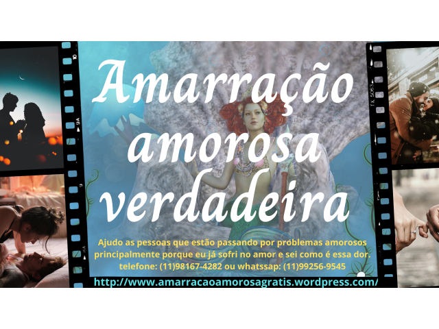 Amarração amorosa honesta grátis - não cobro mão de obra e nem materiais