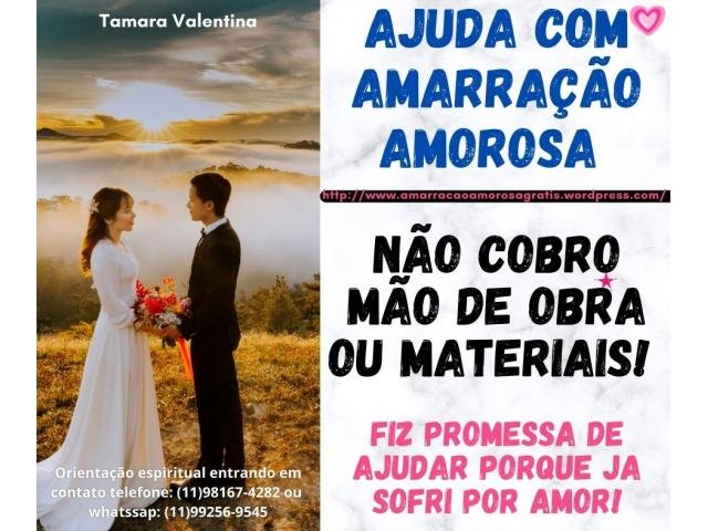 Amarração coletiva verdadeira e grátis - Chega de golpes! Ajudo quem precisa de graça.