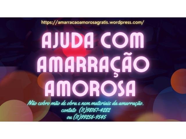Amarração amorosa honesta grátis - não cobro mão de obra e nem materiais