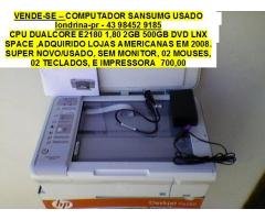 Vende-Artigos usados-particular- eletroeletronicos  43-98452-9185