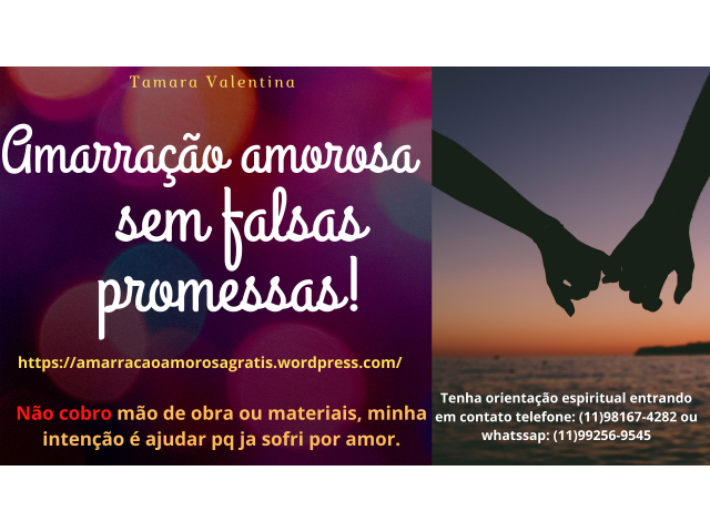 Amarração amorosa imediata grátis - Trabalho amoroso gratuito