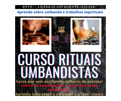 Curso de umbanda e rituais umbandistas - Faça trabalhos espirituais - todas finalidades