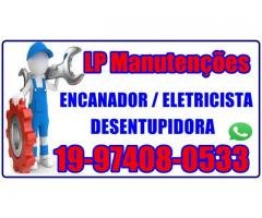 19-97408-0533 Encanador, Eletricista, Desentupidora em Vila Nova em Campinas