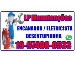 19-97408-0533 Encanador, Eletricista, Desentupidora em Vila Itapura em Campinas