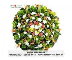 Velório do Barreiro Belo Horizonte MG, entrega coroa de flores Velório do Barreiro coroa