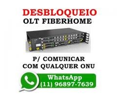 Desbloqueio Olt FiberHome para comunicar com qualquer onu