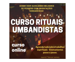 Curso on line de umbanda e rituais umbandistas - Faça trabalhos para todas finalidades