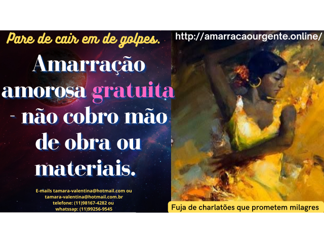 Amarração amorosa imediata grátis - Trabalho amoroso gratuito