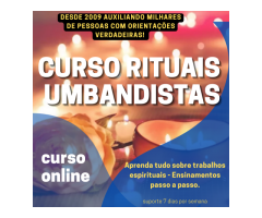 Curso de umbanda e rituais umbandistas - Faça trabalhos espirituais - todas finalidades