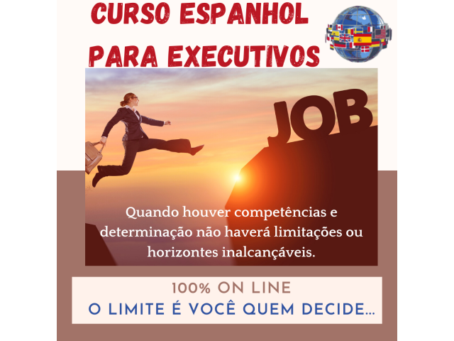 Curso on line completo de Espanhol para Executivos.