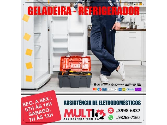 Manutenção Refrigerador - Cidade Dutra