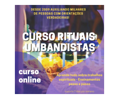 Curso on line de umbanda e rituais umbandistas - Faça trabalhos para todas finalidades