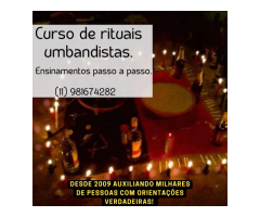 Curso de umbanda e rituais umbandistas - Faça trabalhos espirituais - todas finalidades