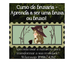 Curso On Line de bruxaria - Aprenda a ser uma bruxa ou bruxo.