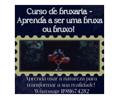 Curso On Line de bruxaria - Aprenda a ser uma bruxa ou bruxo.