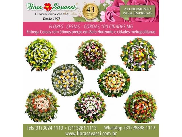 Metropax Belo Horizonte MG, entrega coroa de flores velório Funerária Metropax