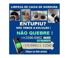 Desentupidora de Caixa de Gordura em Campinas (19) 98611-1250 Caixa de Gordura Entupida Ligue já